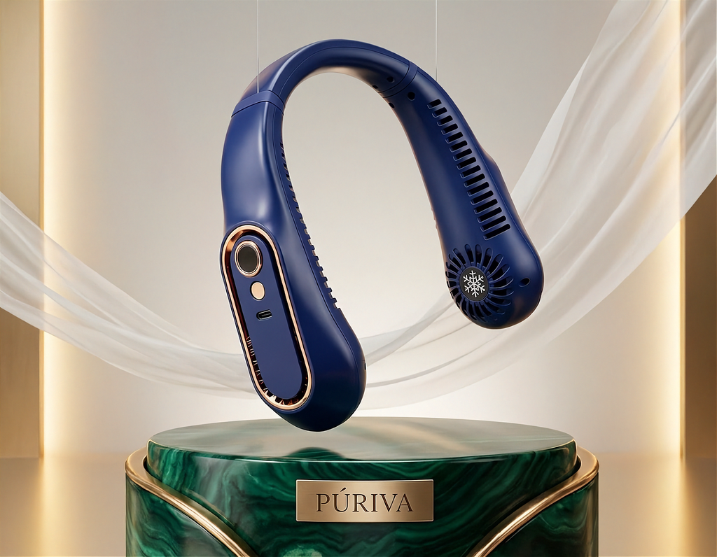 PÚRIVA AirFlow™ 5-Speed Wearable Neck Fan