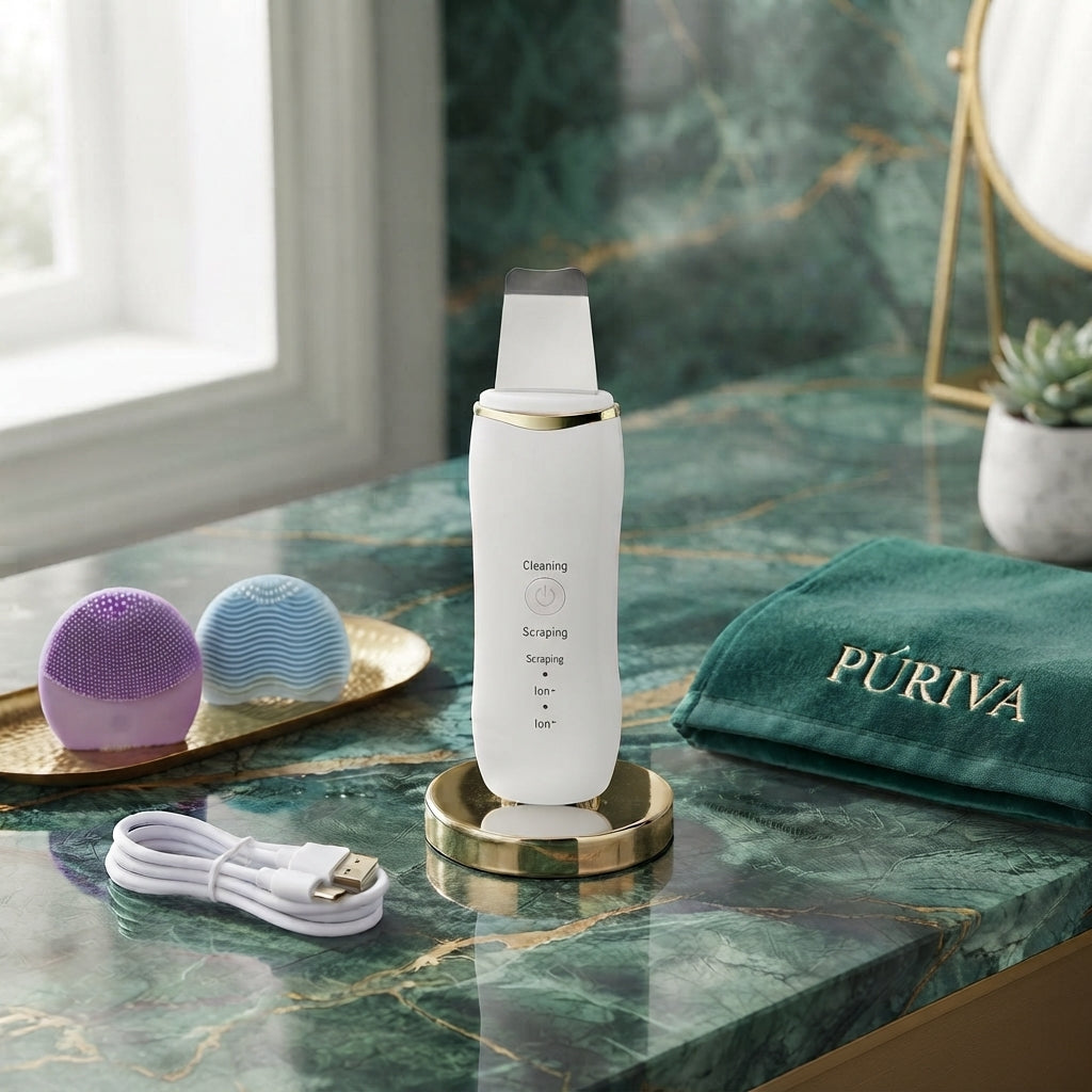 PÚRIVA ClearWave™ Ultrasonic Skin Scrubber
