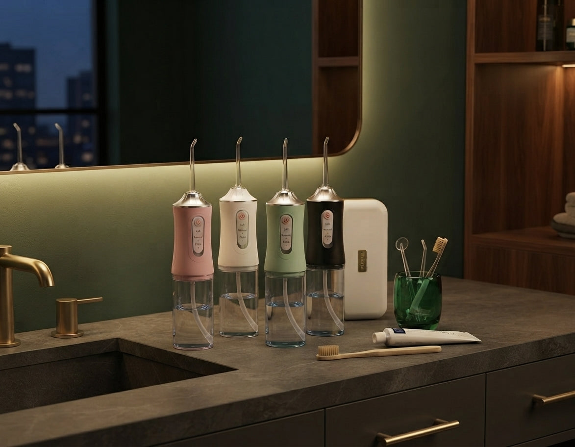 PÚRIVA AquaFloss™ Portable Oral Irrigator