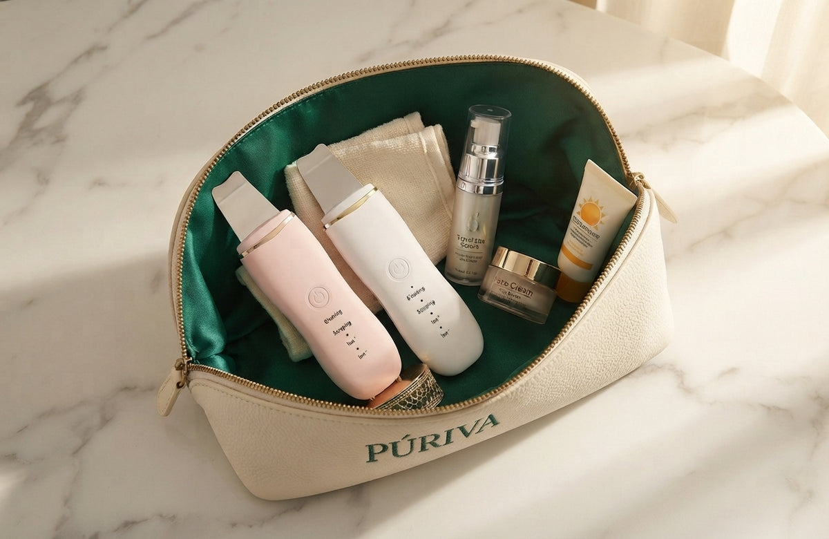 PÚRIVA ClearWave™ Ultrasonic Skin Scrubber