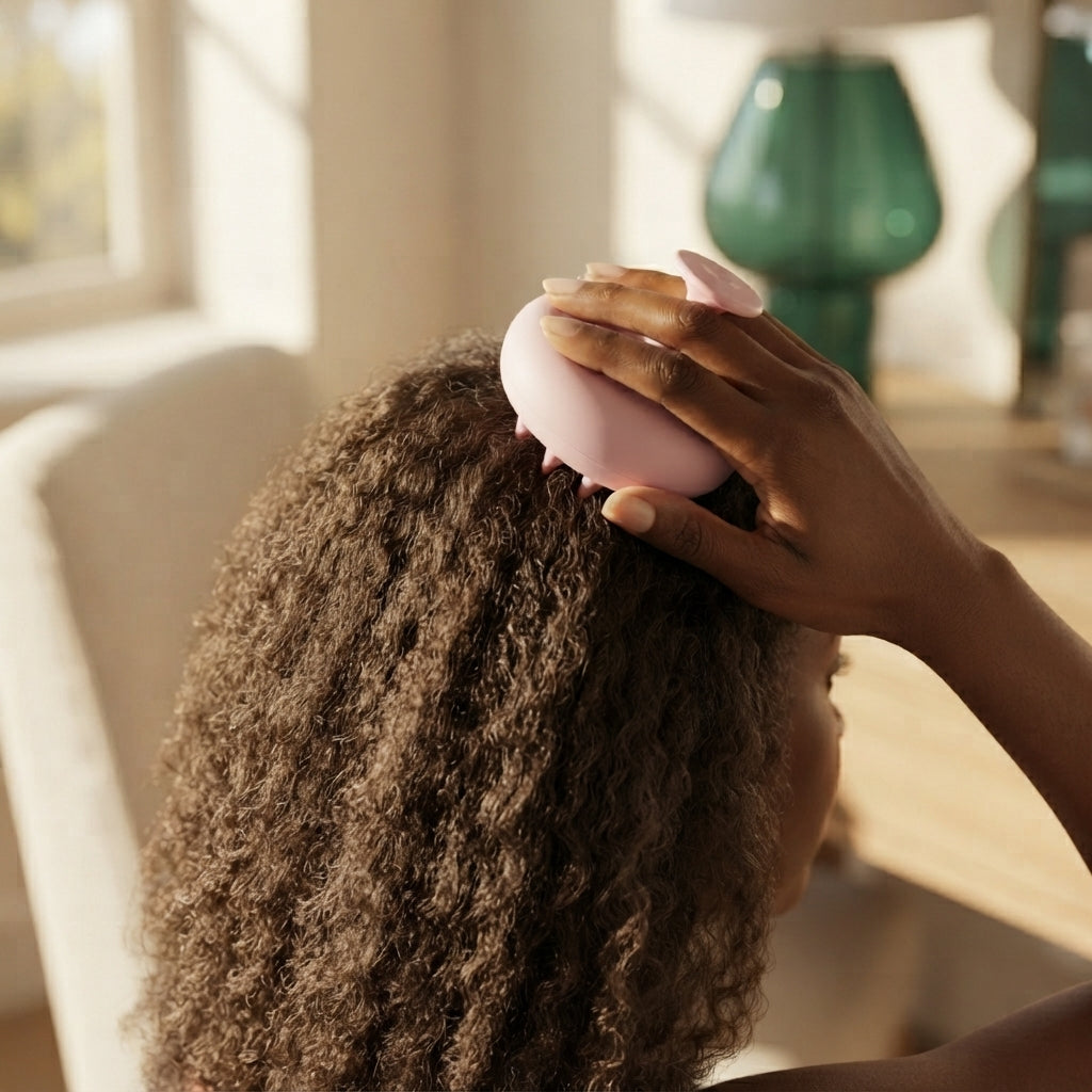 PÚRIVA Scalp™ Silicone Massage Brush