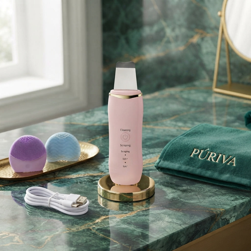 PÚRIVA ClearWave™ Ultrasonic Skin Scrubber