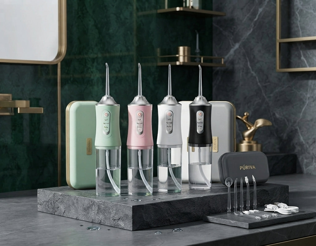 PÚRIVA AquaFloss™ Portable Oral Irrigator