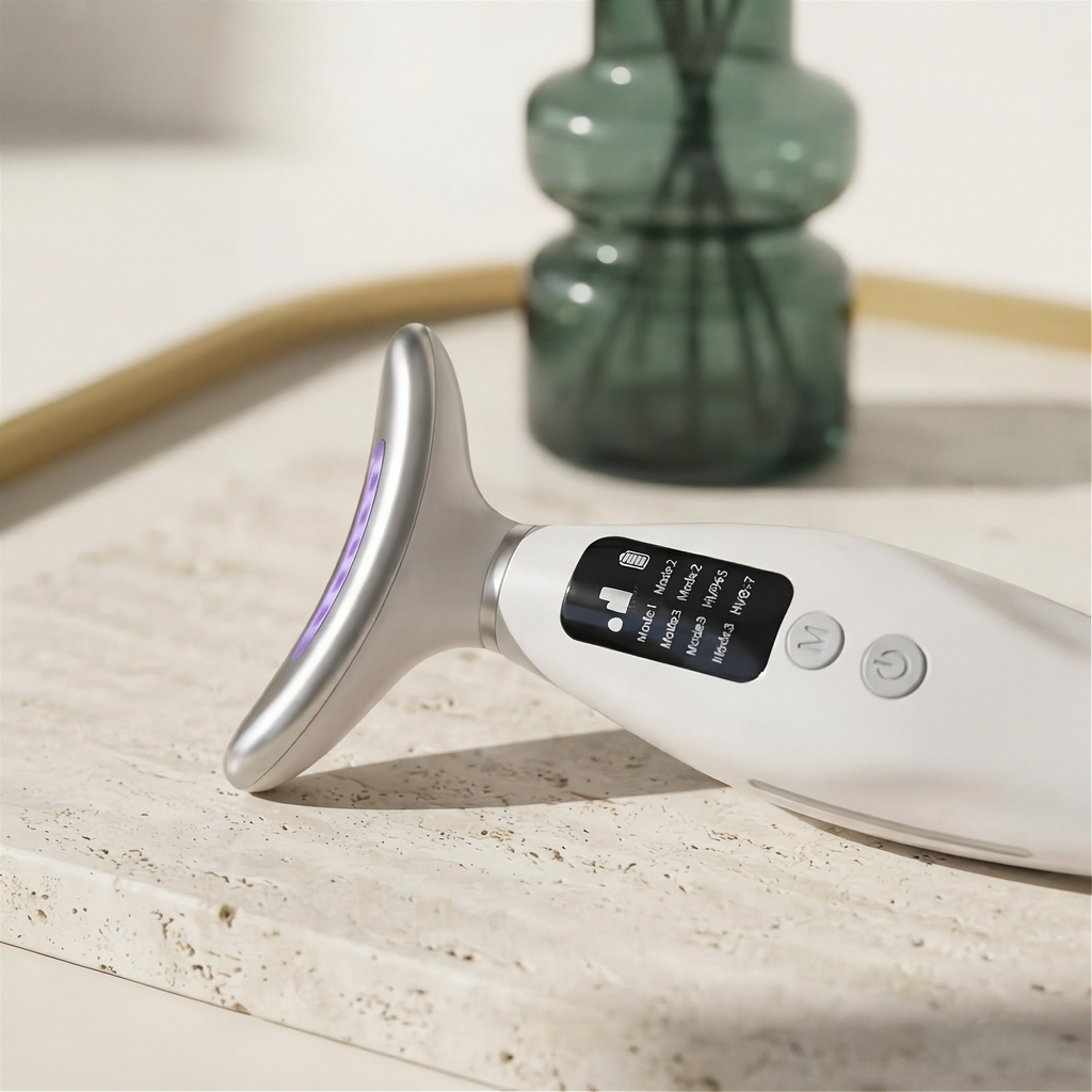 PÚRIVA Glow™ 7-Mode Facial & Neck Massager