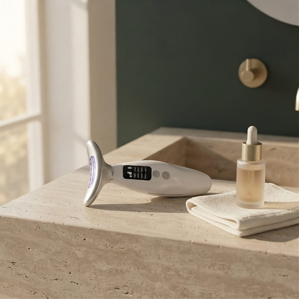 PÚRIVA Glow™ 7-Mode Facial & Neck Massager