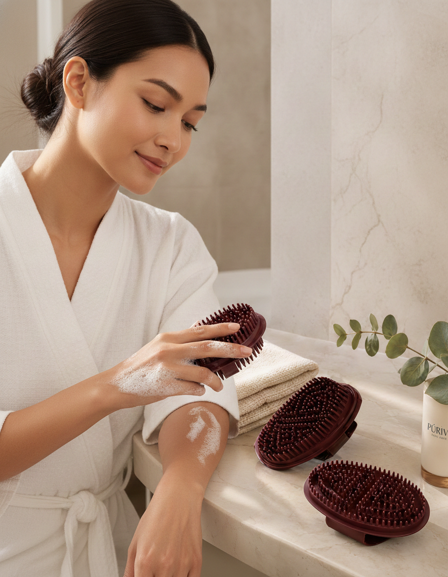 PÚRIVA Sculpt™ Body Massage Brush