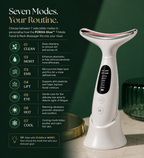 PÚRIVA Glow™ 7-Mode Facial & Neck Massager