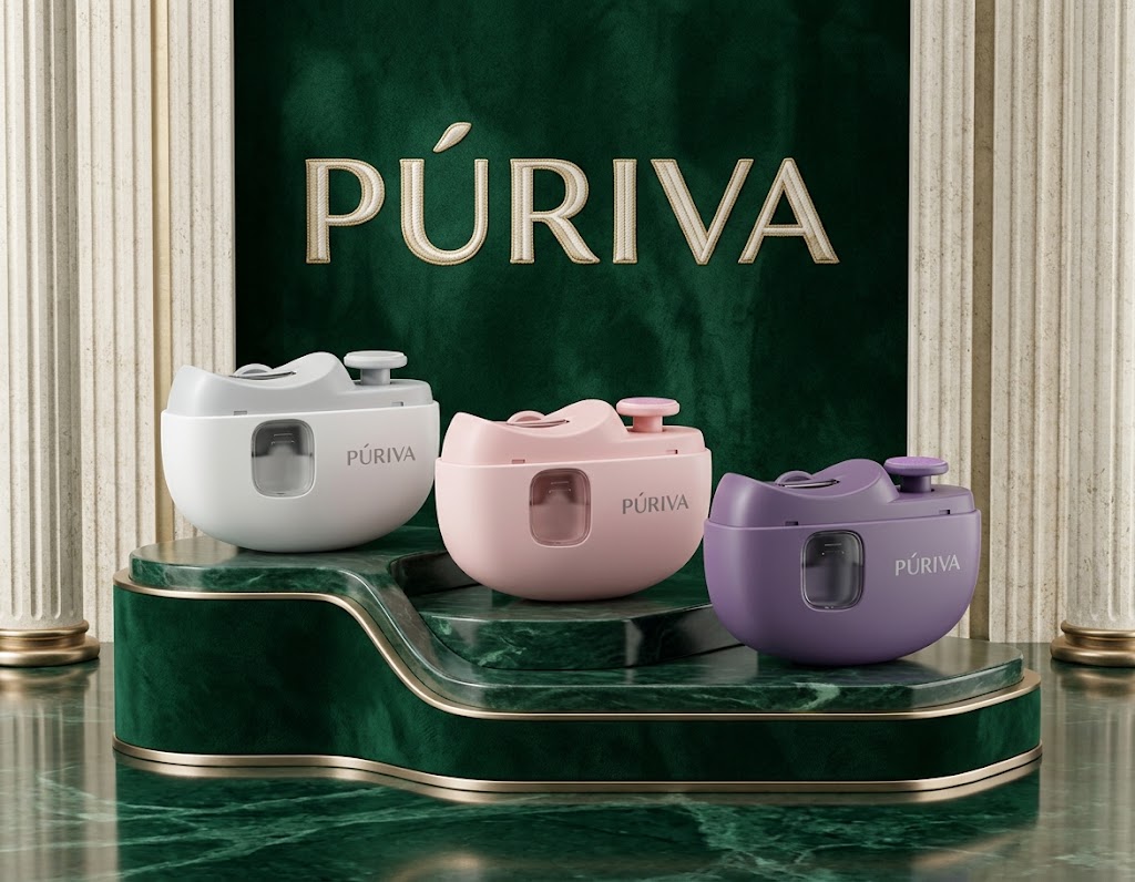 PÚRIVA NailEase™ 2-in-1 Electric Nail Clipper & Polisher