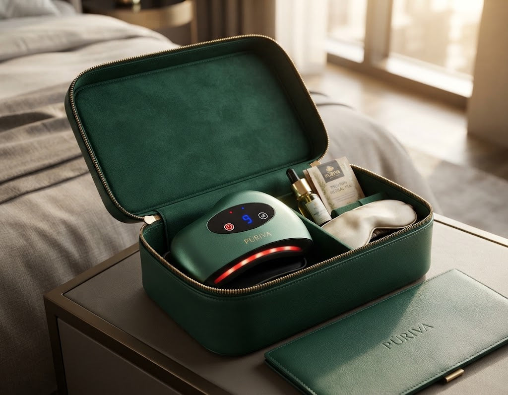 PÚRIVA HeatGlide™ Electric Body Gua Sha Massager