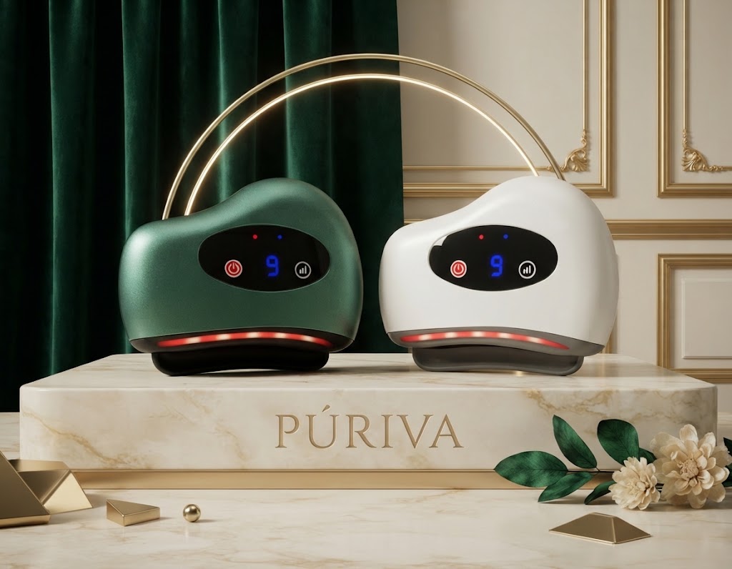PÚRIVA HeatGlide™ Electric Body Gua Sha Massager
