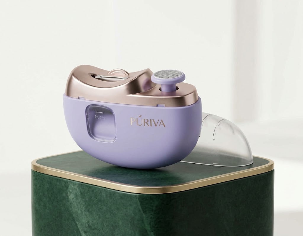 PÚRIVA NailEase™ 2-in-1 Electric Nail Clipper & Polisher
