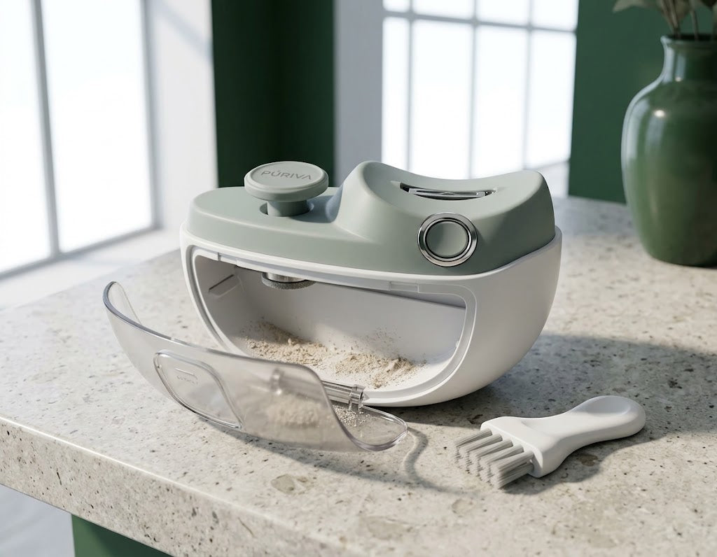 PÚRIVA NailEase™ 2-in-1 Electric Nail Clipper & Polisher