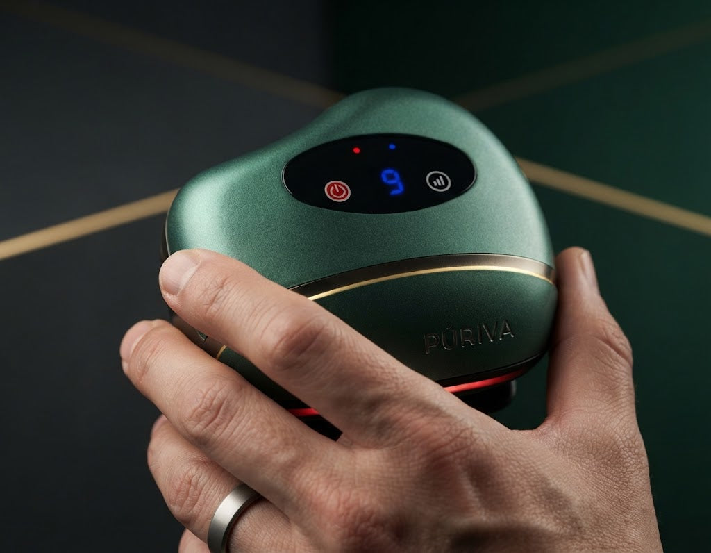 PÚRIVA HeatGlide™ Electric Body Gua Sha Massager