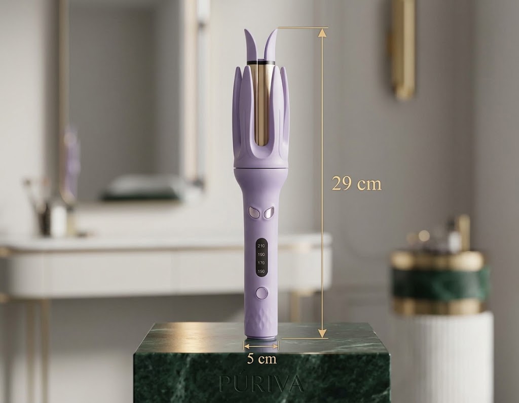 PÚRIVA CurlEase™ 28mm Automatic Hair Curler