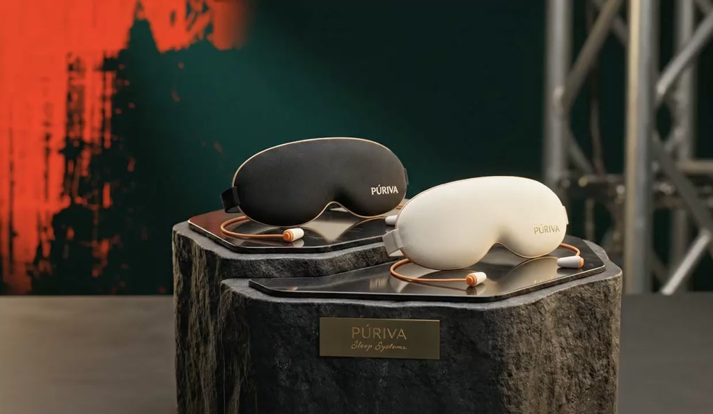 PÚRIVA DreamQuiet™ 3D Contoured Sleep Mask with Earplugs