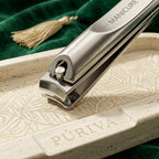 PÚRIVA NailEdge™ High-Carbon Steel Manicure & Pedicure Set