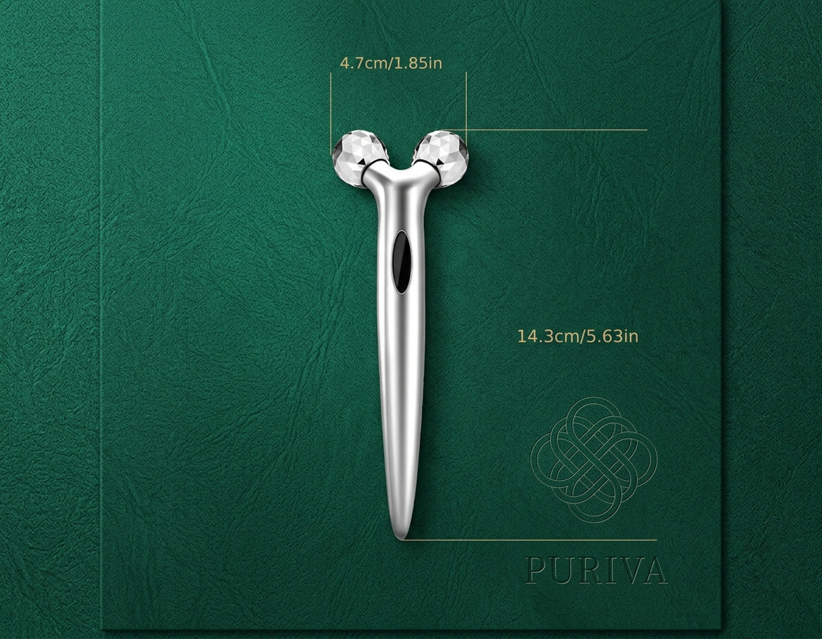 PÚRIVA EyeSculpt™ 3D Facial Massage Roller