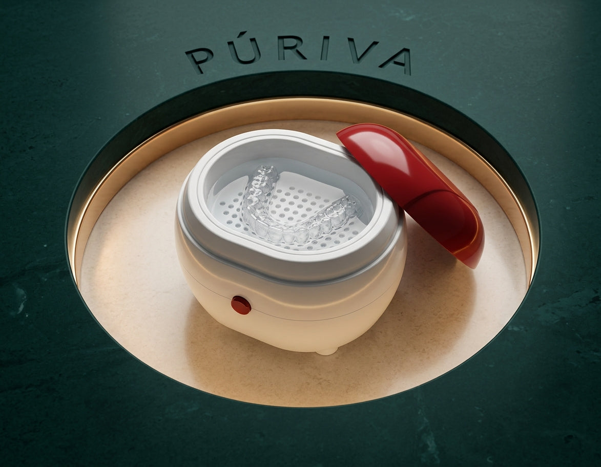 PÚRIVA CleanCase™ Automatic Dental Appliance Cleaner