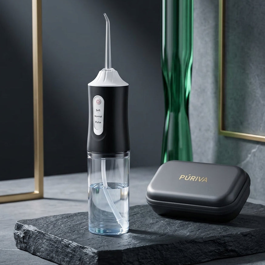 PÚRIVA AquaFloss™ Portable Oral Irrigator