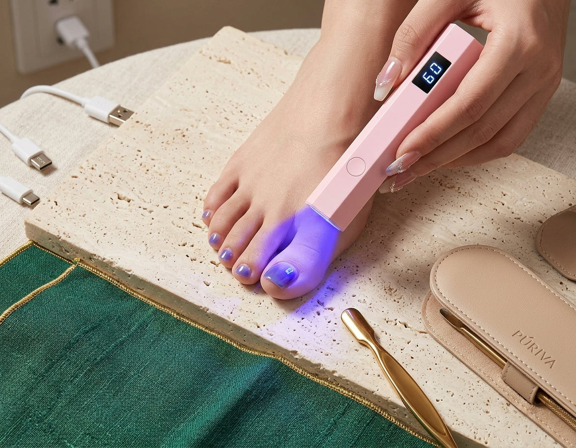 PÚRIVA NailSwift™ Portable Quick-Dry Gel Nail Lamp
