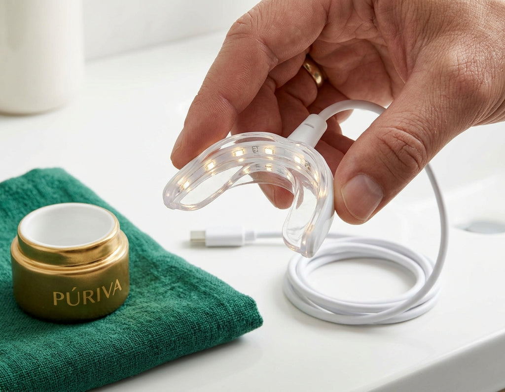 PÚRIVA BrightClean™ LED Teeth Cleaner