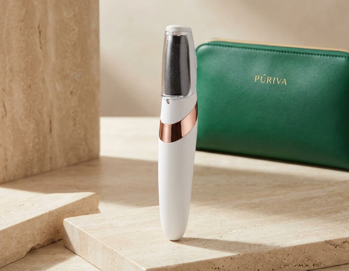 PÚRIVA™ SmoothStep Electric Foot Exfoliator