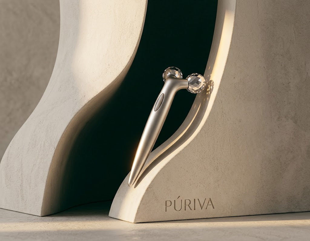 PÚRIVA EyeSculpt™ 3D Facial Massage Roller