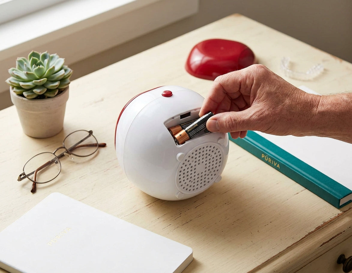 PÚRIVA CleanCase™ Automatic Dental Appliance Cleaner