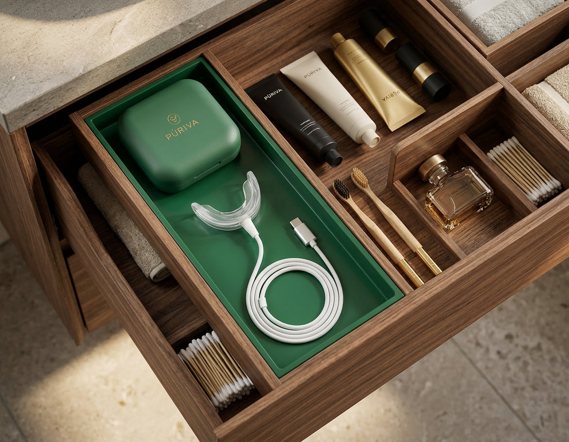 PÚRIVA BrightClean™ LED Teeth Cleaner