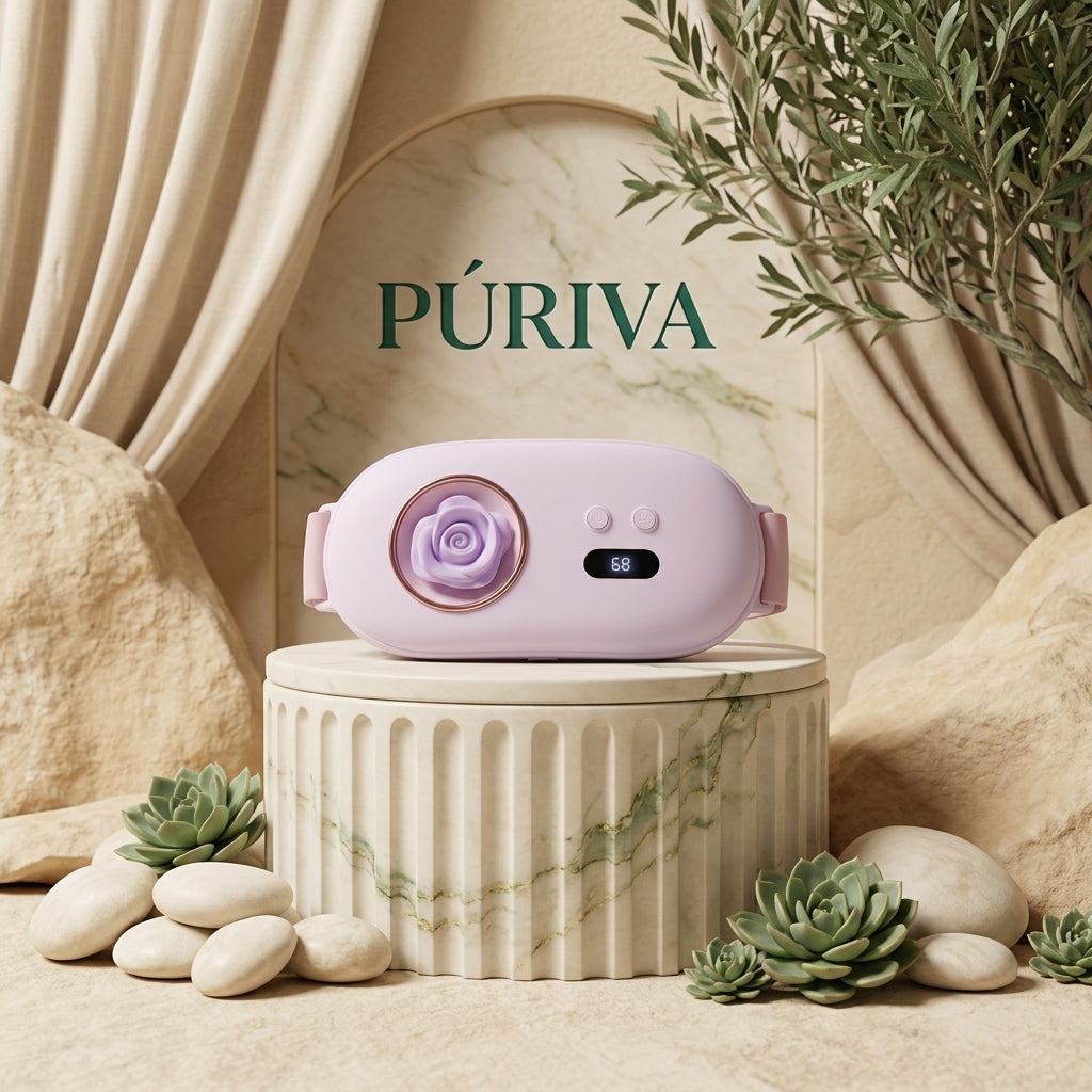 PÚRIVA WarmEase™ Rechargeable Menstrual Heating & Massage Belt