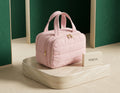 PÚRIVA PlushCarry™ Double-Wide Makeup & Toiletry Bag