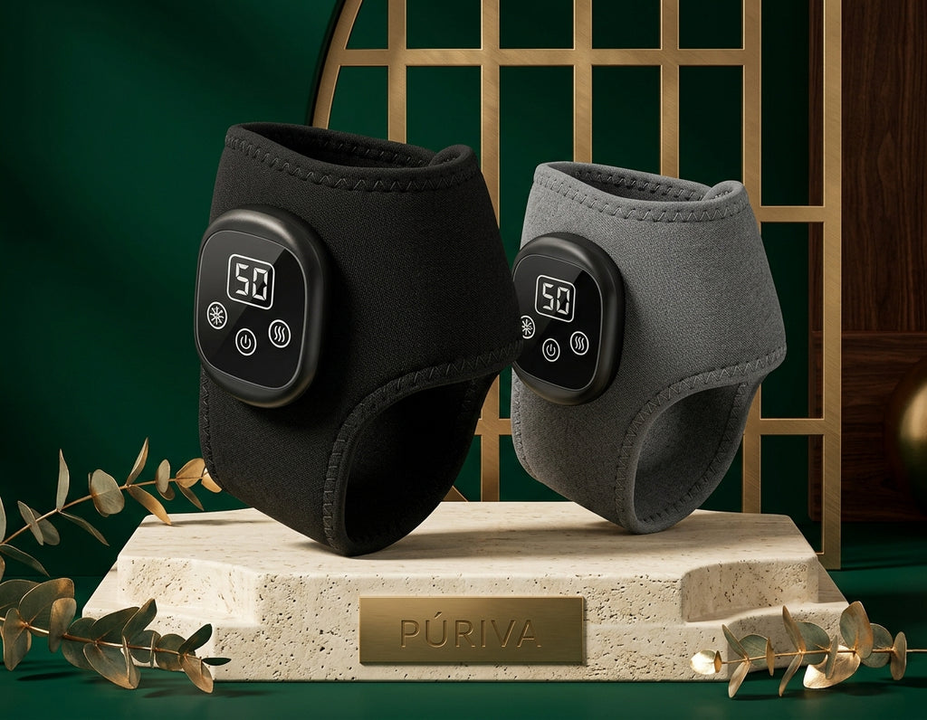 PÚRIVA HeatStep™ Rechargeable Heated Ankle Massager