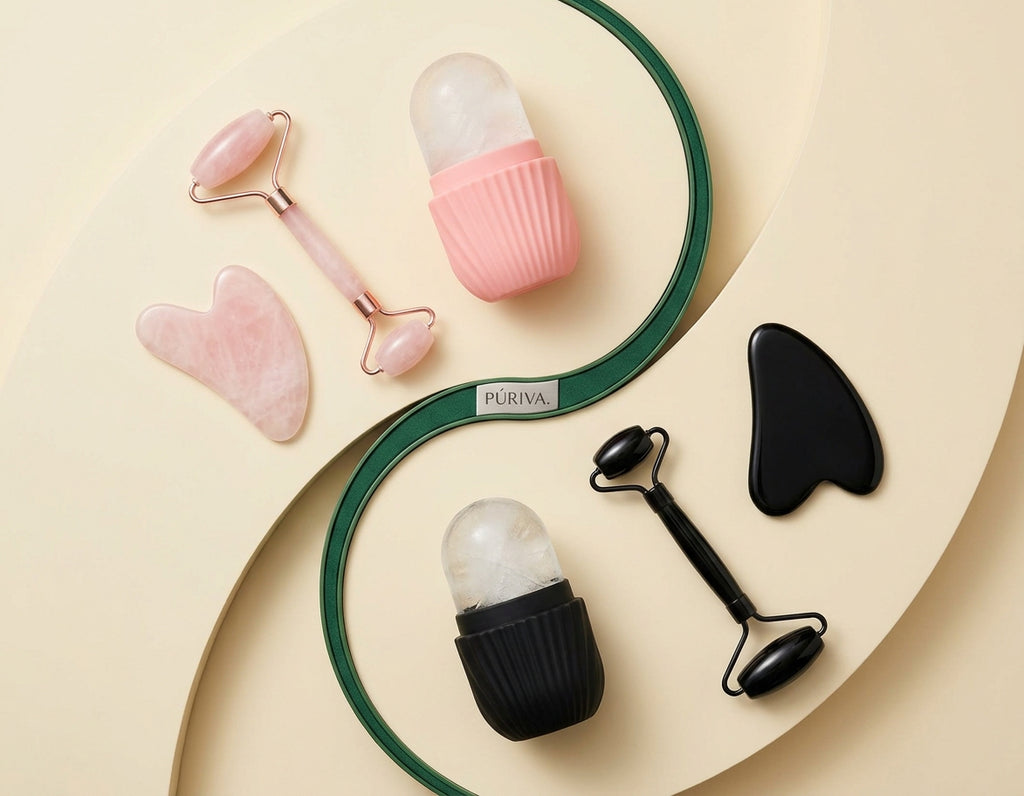 PÚRIVA RitualTrio™ 3-Piece Facial & Body Massage Set