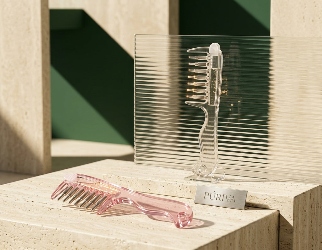 PÚRIVA RootFlow™ Scalp Serum Applicator Comb