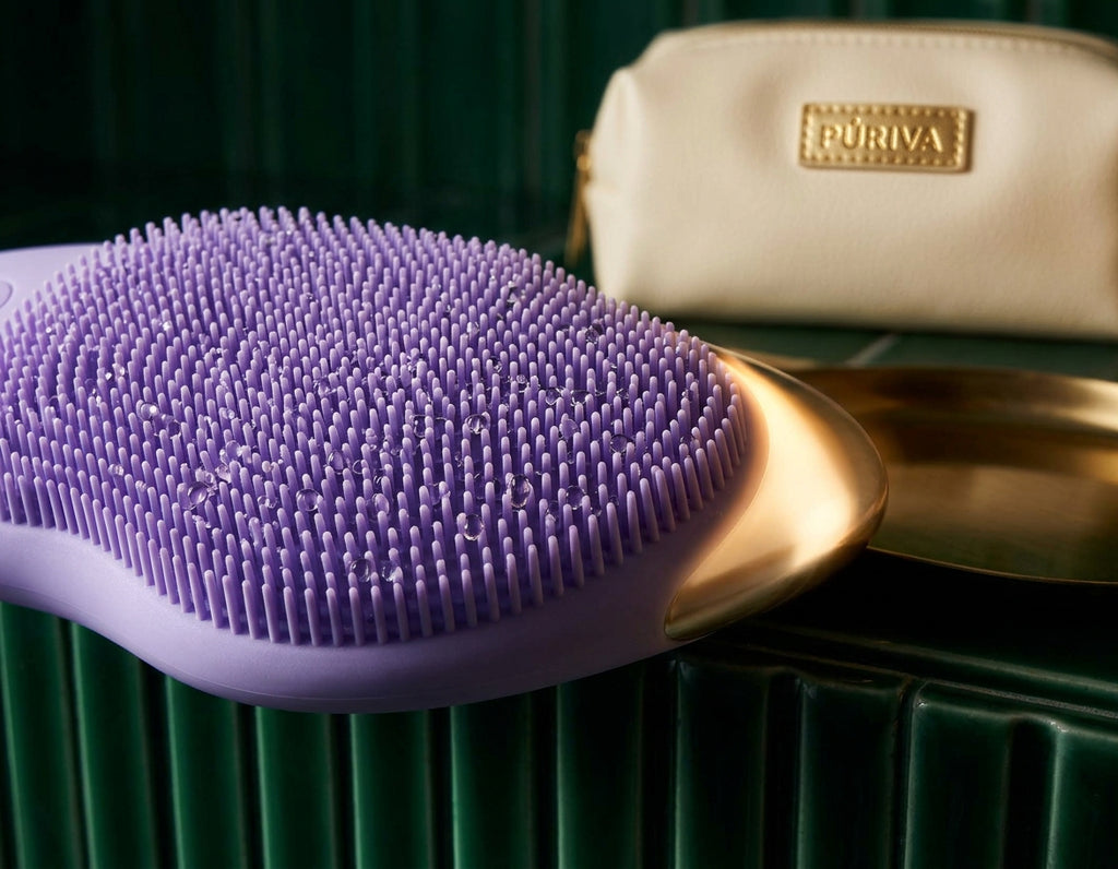 PÚRIVA PureTouch™ 5-Speed Heated Facial Cleansing Brush