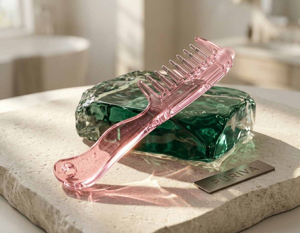 PÚRIVA RootFlow™ Scalp Serum Applicator Comb