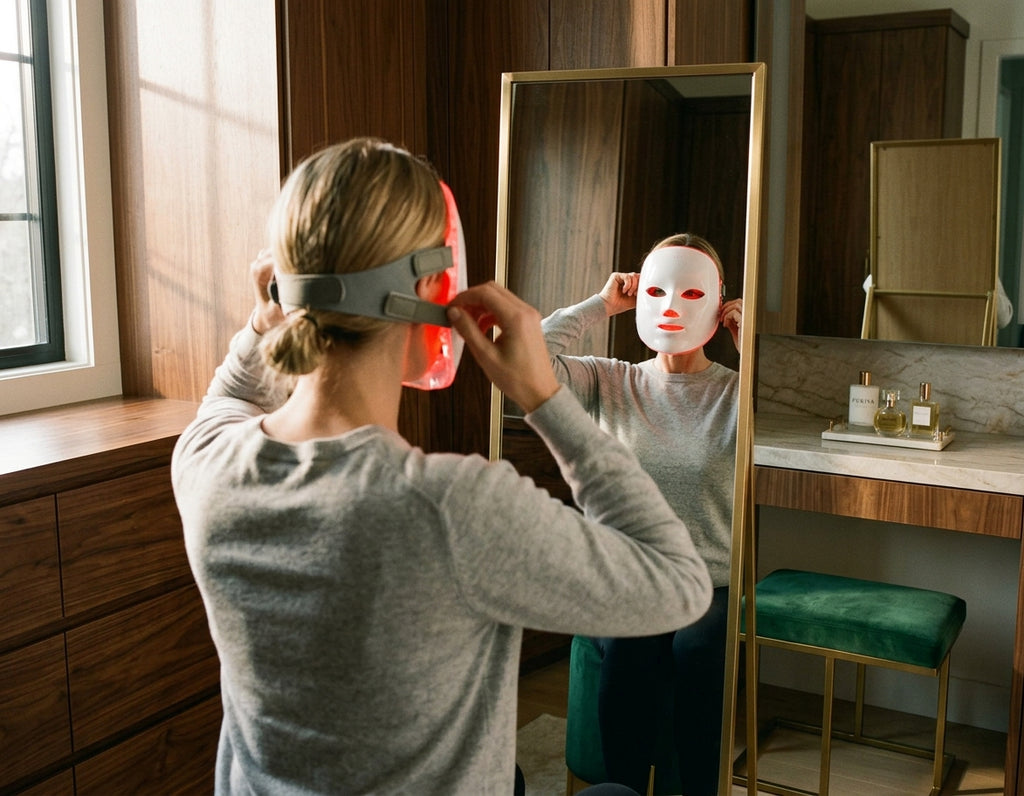 PÚRIVA LumiMask™ 7-Color LED Facial Mask