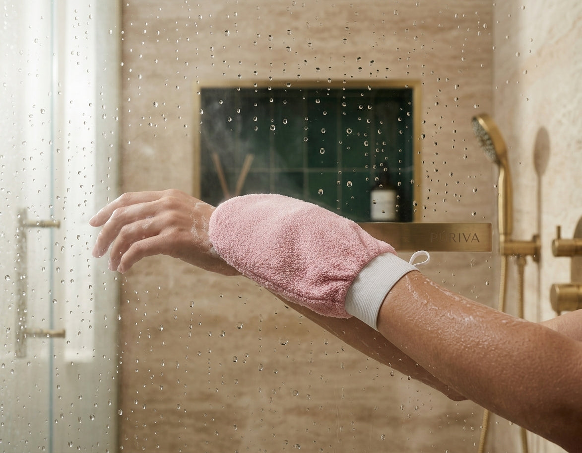 PÚRIVA SilkScrub™ Deep Exfoliating Body Glove