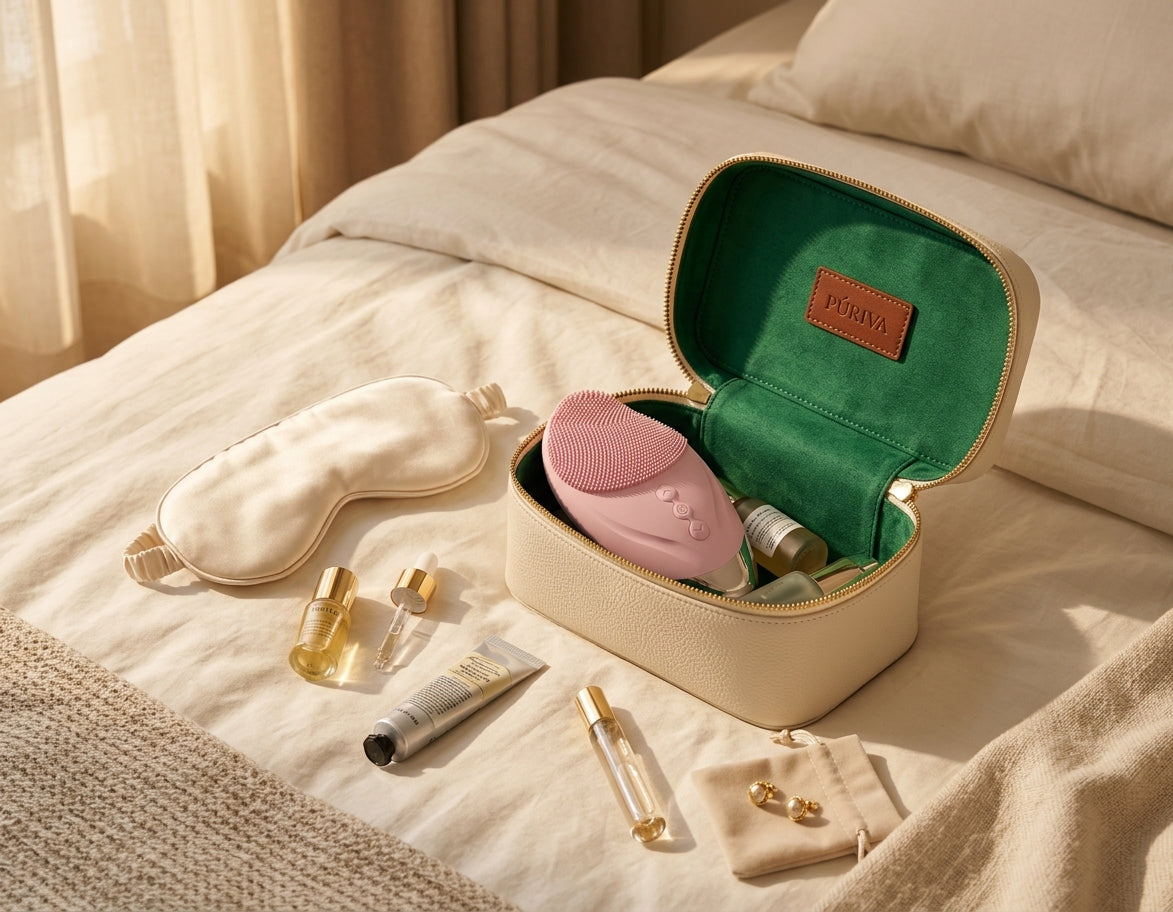PÚRIVA PureTouch™ 5-Speed Heated Facial Cleansing Brush