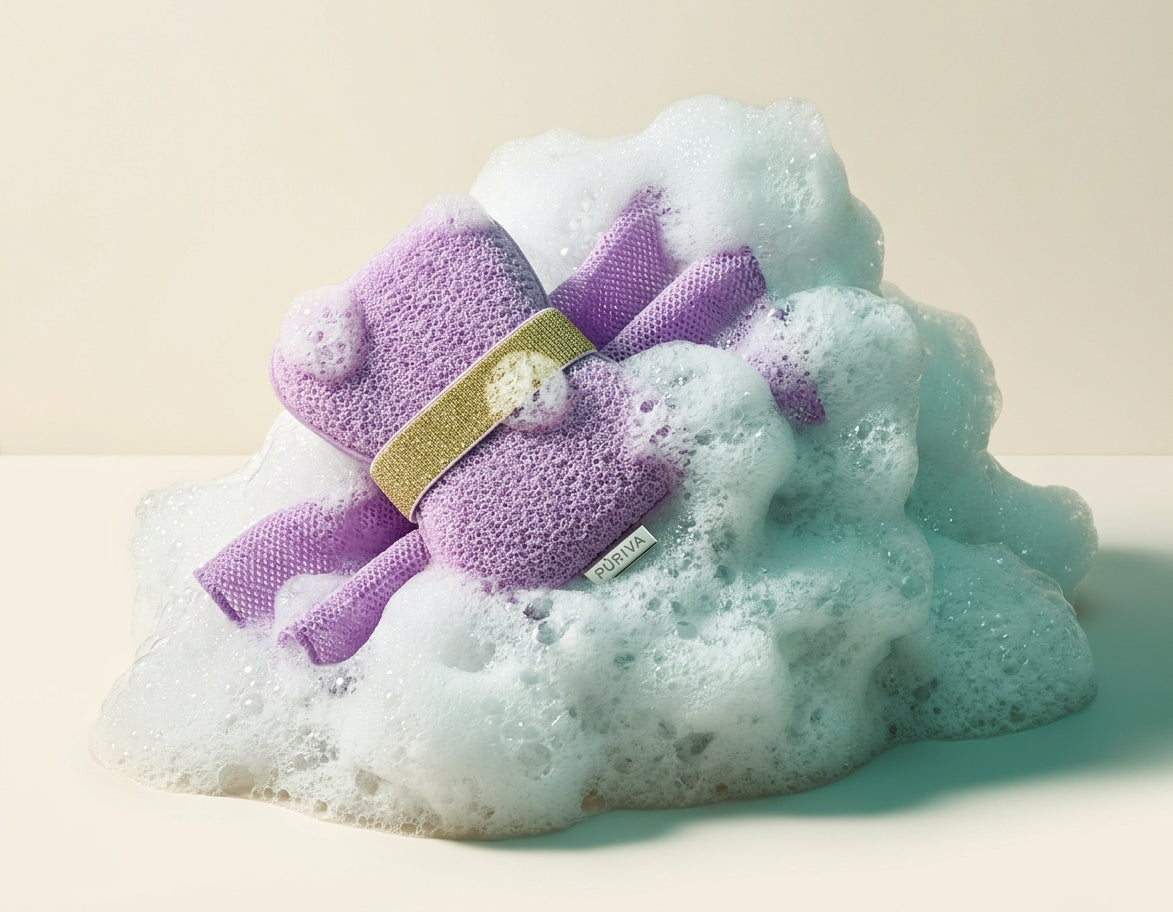 PÚRIVA CloudLather™ Soap-Infusing Body Sponge