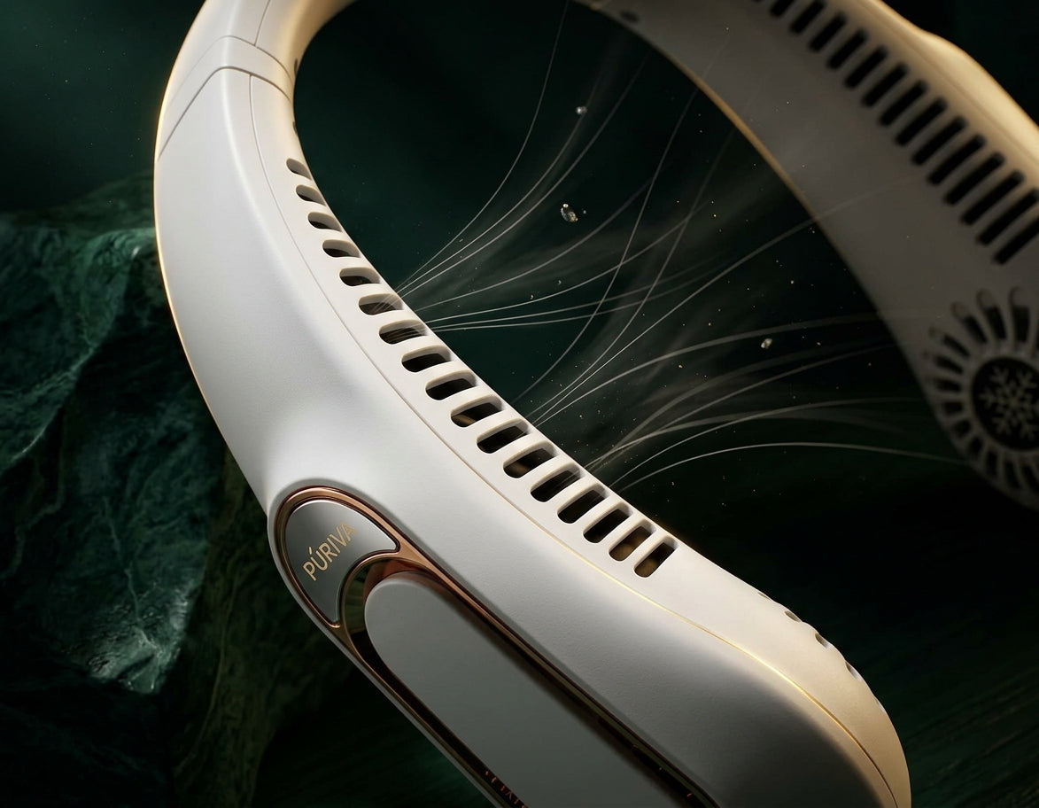 PÚRIVA AirFlow™ 5-Speed Wearable Neck Fan