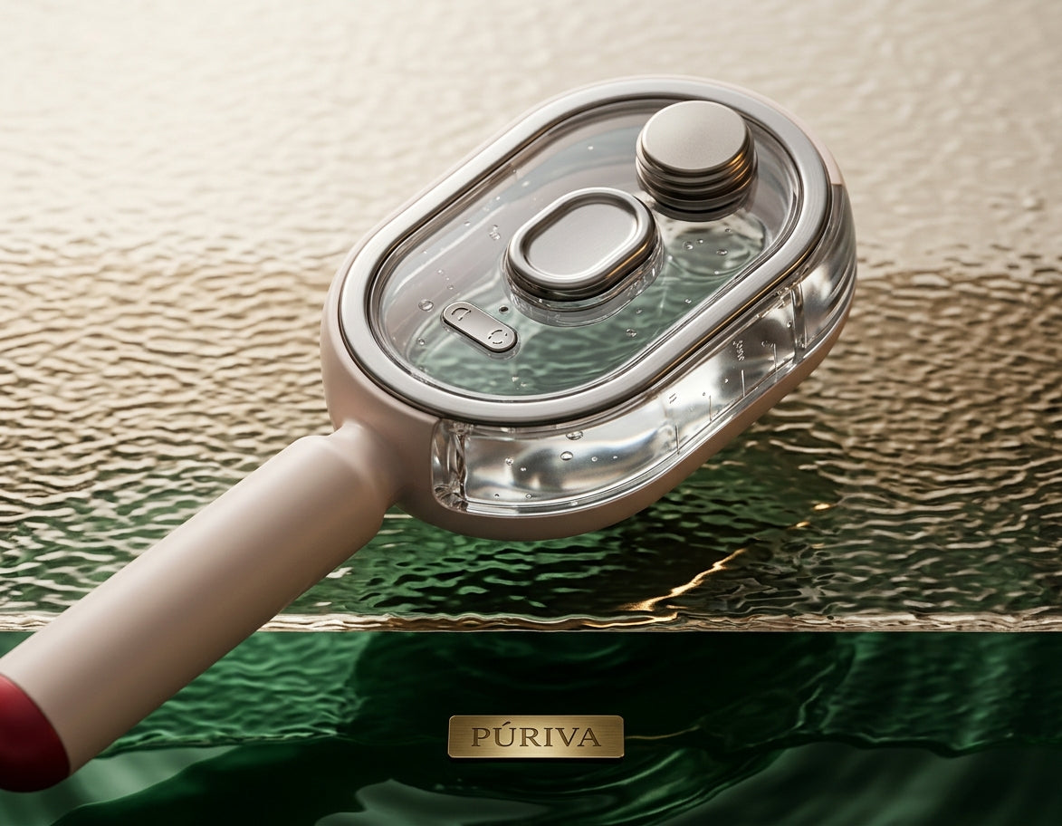 PÚRIVA MistGlow™ Red Light Ionic Spray Hairbrush