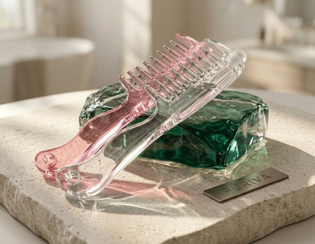 PÚRIVA RootFlow™ Scalp Serum Applicator Comb