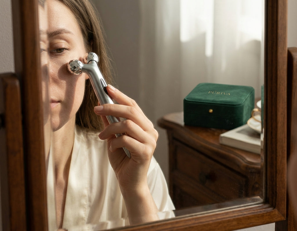 PÚRIVA EyeSculpt™ 3D Facial Massage Roller