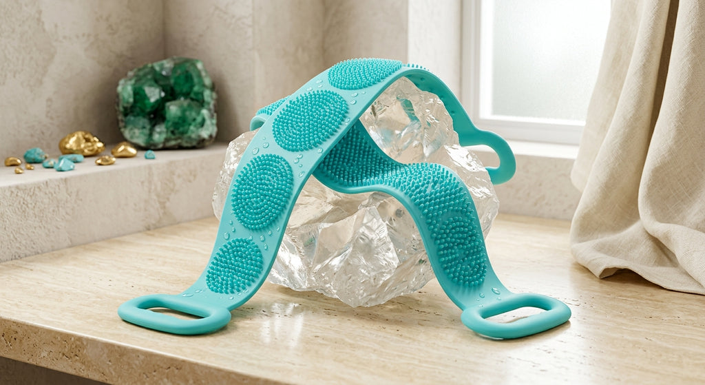 PÚRIVA Reach™ Silicone Back Scrubber