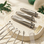 PÚRIVA NailEdge™ High-Carbon Steel Manicure & Pedicure Set