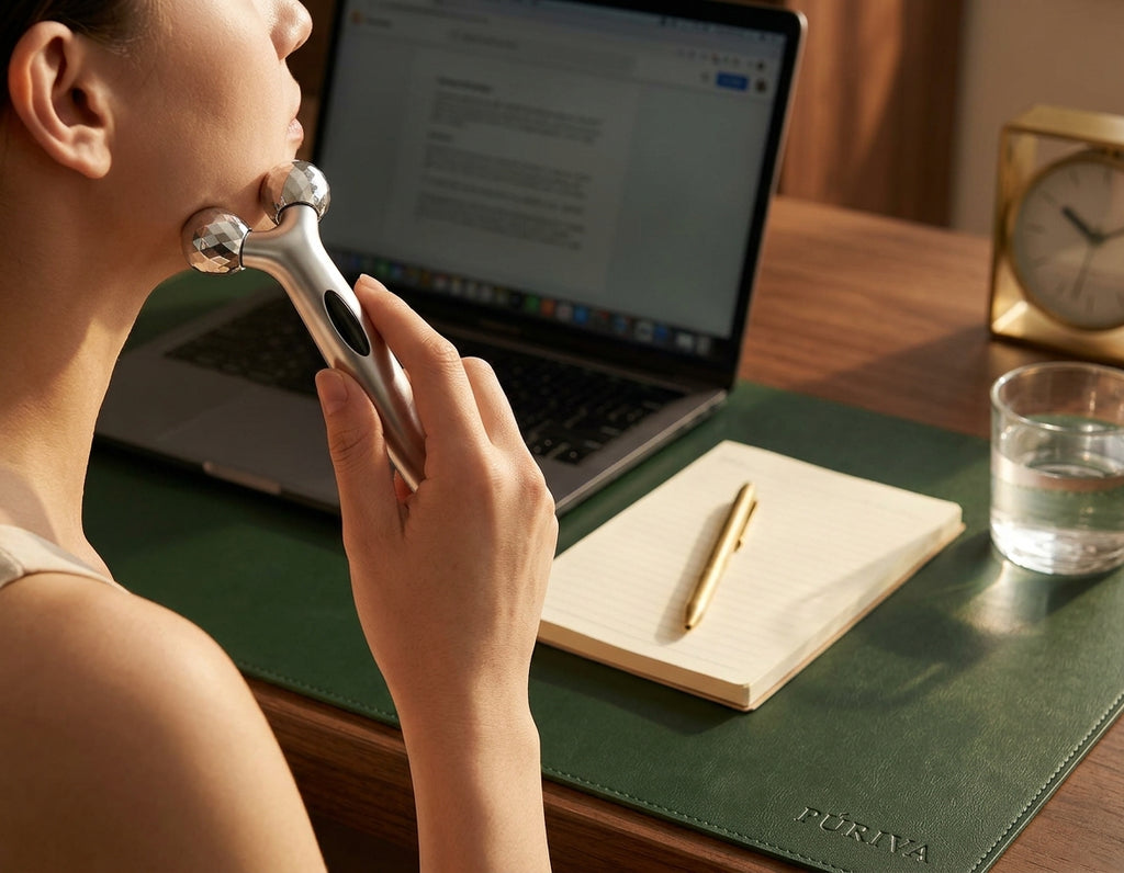 PÚRIVA EyeSculpt™ 3D Facial Massage Roller