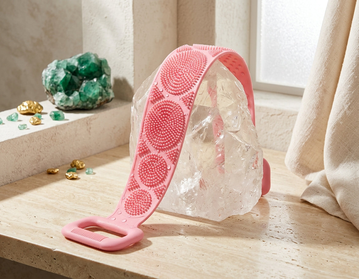 PÚRIVA Reach™ Silicone Back Scrubber
