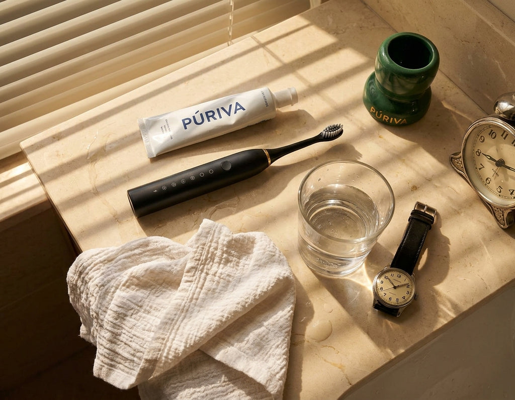 PÚRIVA SonicPro™ 6-Mode Electric Toothbrush